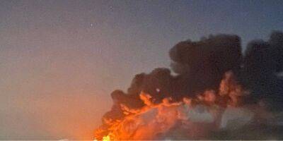 Россияне атаковали тремя дронами Shahed нефтебазу в Кропивницком