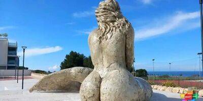 «Дань уважения большинству женщин». В Италии появилась провокативная статуя русалки, которая вызвала резонанс среди местных — фото