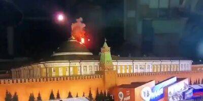 «Покушение на Путина». Атака беспилотников на Кремль «взорвала» соцсети