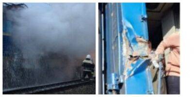 Пассажирский поезд "Укрзалізниці" попал под обстрел оккупантов, есть раненые: первые подробности