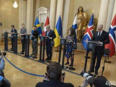 Северные страны Европы – члены НАТО продолжат поддерживать Украину на ее пути в Альянс – совместное заявление