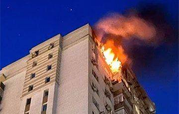 Россия атаковала Киев дронами: вспыхнули пожары в жилых домах