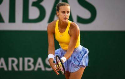 Словацкая теннисистка посвятила Украине победу над россиянкой