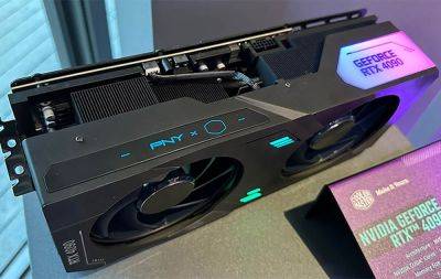 PNY и Cooler Master создали монструозную видеокарту RTX 4090 с двумя 120 мм вентиляторами на 4,5 слота