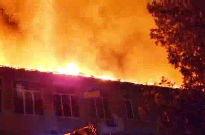 Школу в Одесской области охватило пламя, слетелись спасатели: появилось видео и детали ЧП