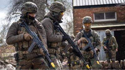 В Литве проходят заключительные учения курса для украинских военных