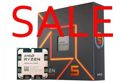 В США процессоры AMD Ryzen 5 7600X подешевели до $209 — в Украине они стоят от ₴9000