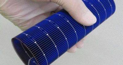 Ученые создали гибкие солнечные батареи: их можно складывать, как лист бумаги