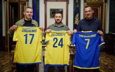 Зинченко и Шевченко организуют матч в поддержку Украины