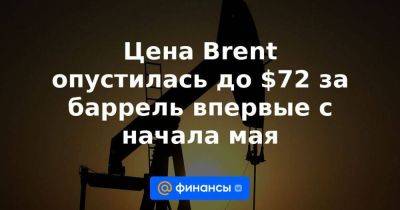 Кевин Маккарти - Джо Байден - Цена Brent опустилась до $72 за баррель впервые с начала мая - smartmoney.one - Россия - Китай - США - Лондон - Саудовская Аравия - Reuters