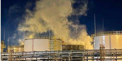 «Вторая неспокойная ночь». В Краснодарском крае снова горят резервуары с нефтепродуктами