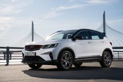 Geely Coolray в апреле 2023 года стал лидером рынка в сегменте SUV