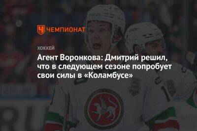 Агент Воронкова: Дмитрий решил, что в следующем сезоне попробует свои силы в «Коламбусе»
