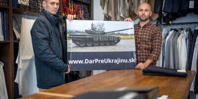 «Пора сделать большой жест». Словакия собирает более миллиона евро на танк для Сил обороны Украины