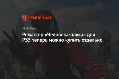 Майлз Моралес - Ремастер «Человека-паука» для PS5 теперь можно купить отдельно - championat.com