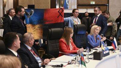 Депутаты ВР попытались сорвать выступление рашистской делегации на саммите ПАЧЭС