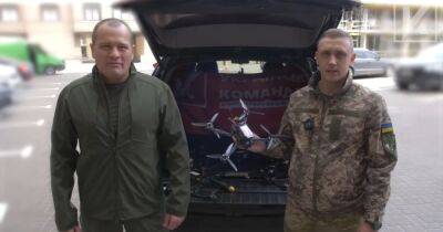 "Кремль, спишь?" - "Украинская команда" передала дроны с посланиями оккупантам 204-му батальону ТрО