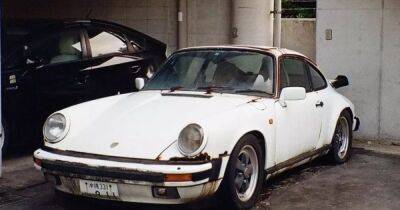 Брошенный владельцем коллекционный Porsche 911 годами ржавеет прямо на улице (фото)
