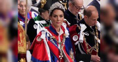 принц Уильям - Елизавета II - Кейт Миддлтон - принц Джордж - принц Луи - принцесса Шарлотта - Alexander Macqueen - Коронация Чарльза: Кейт Миддлтон своим нарядом отдала дань памяти и Диане, и Елизавете II (фото) - fakty.ua - Украина - Англия - шт. Калифорния