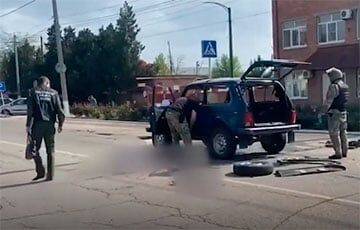 Житель российского Ейска взорвал авто рядом с полицейскими - charter97.org - Россия - Белоруссия - Ейск