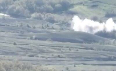 Военные показали уничтожение вражеского грузовика на Луганщине - видео