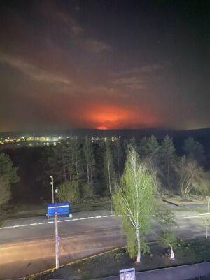 В России загорелись склады с порохом, эвакуируют местных жителей