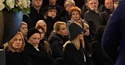 Алла Пугачева приехала на похороны дизайнера Валентина Юдашкина (фото)
