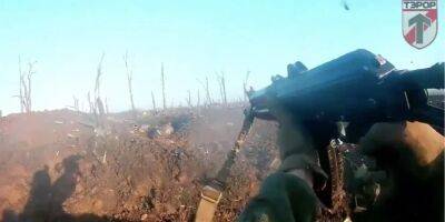 Задание выполнено. Белорусский батальон отбил у российских оккупантов окопы вдоль «дороги жизни» на Бахмут — видео
