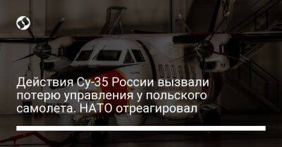 Действия Су-35 России вызвали потерю управления у польского самолета. НАТО отреагировал