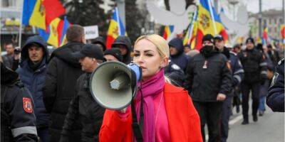 Имели с собой воспламеняющиеся вещества. В Кишиневе задержали 27 протестующих от пророссийской партии Шор - nv.ua - Украина - Молдавия - Кишинев