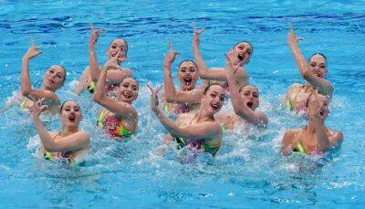 Сборная Украины выиграла золото на Кубке мира по артистическому плаванию в акробатической программе