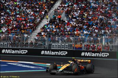 Неудачный уик-энд для McLaren в Майами