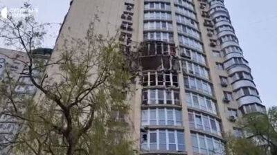 Появились кадры разрушений в Киеве после ночной атаки "Шахедами"