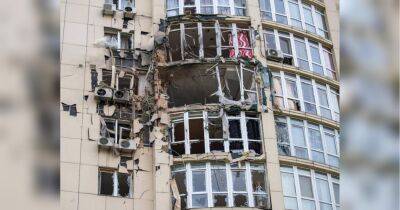 И это было не прямое попадание: Кличко показал последствия атаки на Киев (фото)