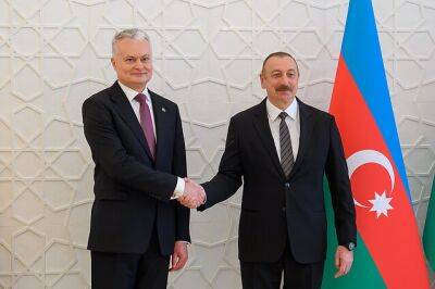 В мае Литву посетит президент Азербайджана Алиев
