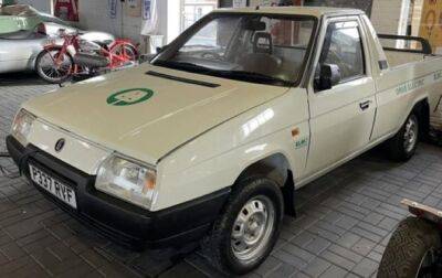 В Сети показали фото первого электромобиля Škoda