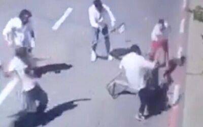 Видео: ортодоксы избили охранника-друза на горе Мерон за то, что он говорил по-арабски