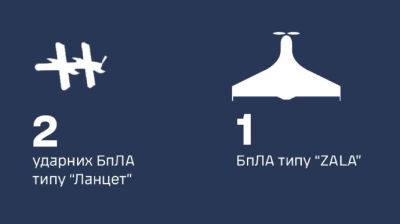 ПВО сбила два российских дрона-камикадзе и "невидимый" БПЛА над Херсонщиной