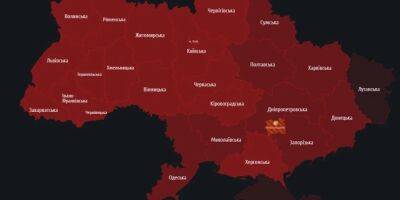 По всей Украине объявлена воздушная тревога, в Киевской области работает ПВО — онлайн