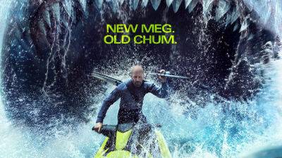 «Мег 2: Впадина»: несколько мегаладонов, Джейсон Стэйтем и тиранозавр в первом трейлере продолжения блокбастера Warner Bros. о гигантской акуле