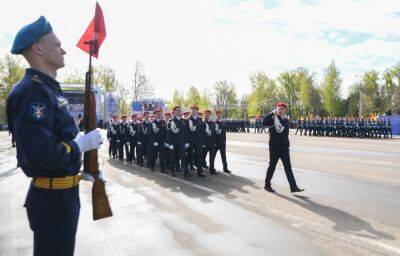 В Ржеве прошел парад Победы