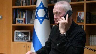 Глава минобороны Израиля рассказал, сколько продлится операция в Газе
