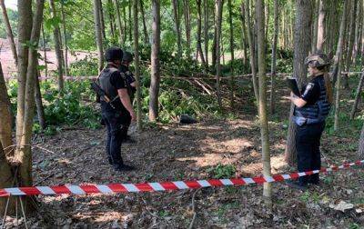 В лесу в Киевской области нашли неразорвавшуюся боевую часть Шахеда