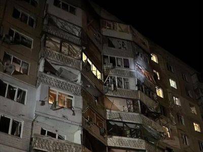 Обломок российского дрона-камикадзе попал в многоэтажку в Одессе. Три человека погибли, более 10 ранены