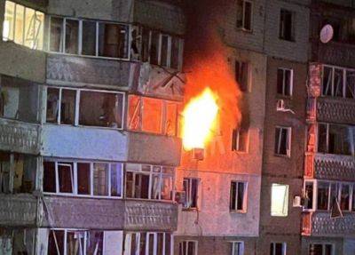 Ночная атака на Одессу: обломки дрона попали в многоэтажный дом, погибли люди