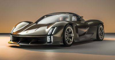 Новый флагман: Porsche показали сверхмощный электрический суперкар (видео)