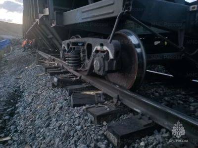 В Белгородской области поезд сошел с рельсов, движение по железной дороге заблокировано - фото