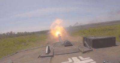 В сети показали применение украинского Leopard 2A6 на поле битвы в Запорожской области (видео)