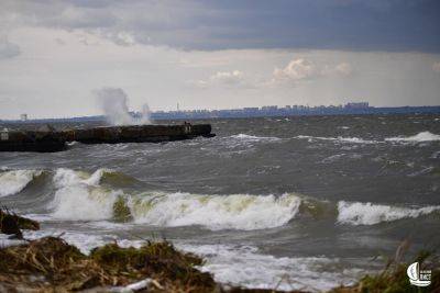 Одесское побережье после шторма стало чище | Новости Одессы