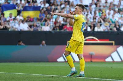 Цыганков признан Львом матча сборной Украины с Германией